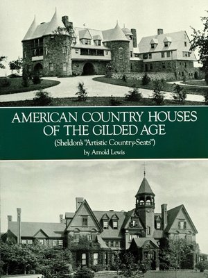 cover image of American Country Houses of the Gilded Age